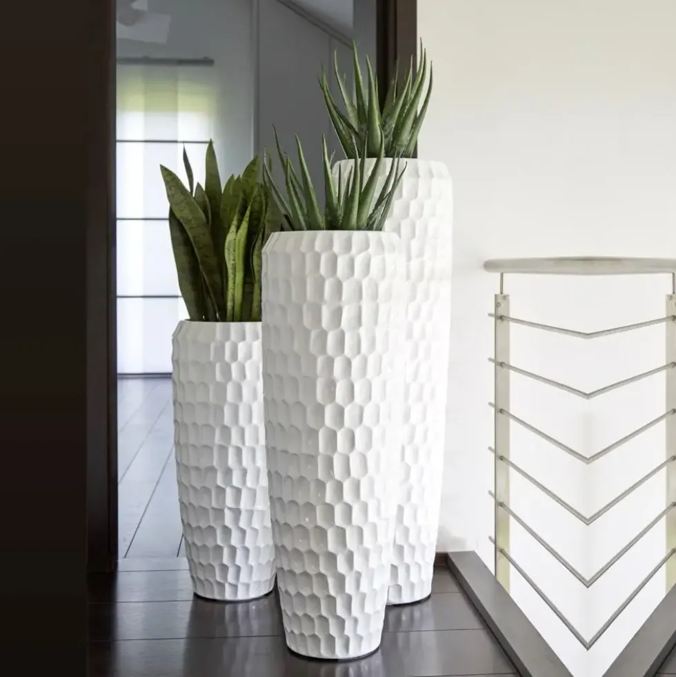 Bodenvase weiß Grace