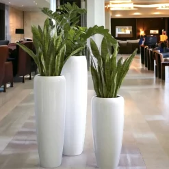 Bodenvase weiß Harmony