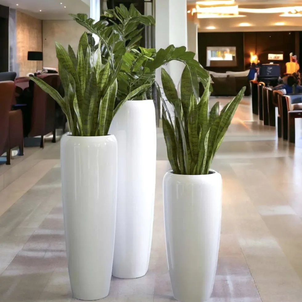 Bodenvase weiß Harmony
