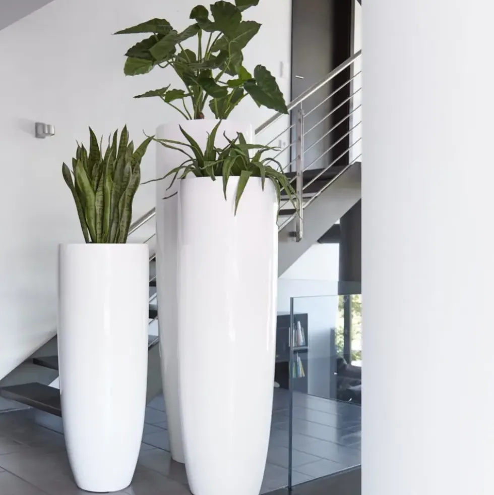 Bodenvase weiß Harmony maxi