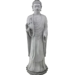Buddha Figur groß Java grau Höhe 150 cm