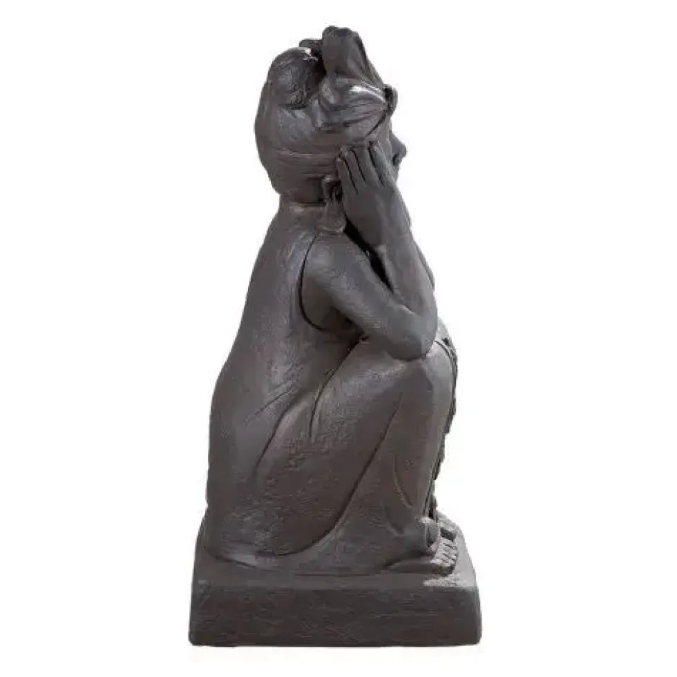 Buddha Gartenfigur groß PHUSSA H 70 cm