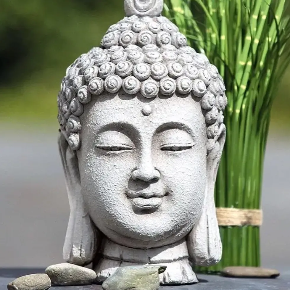 Buddha Kopf THAI Casablanca H 35 cm