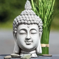 Buddha Kopf THAI Casablanca H 35 cm