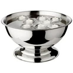 Champagnerkühler Edelstahl CARA Edzard Höhe 21 cm glatt