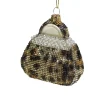 Christbaumschmuck Leopardenmuster Handtasche mit Strass Werner Voß