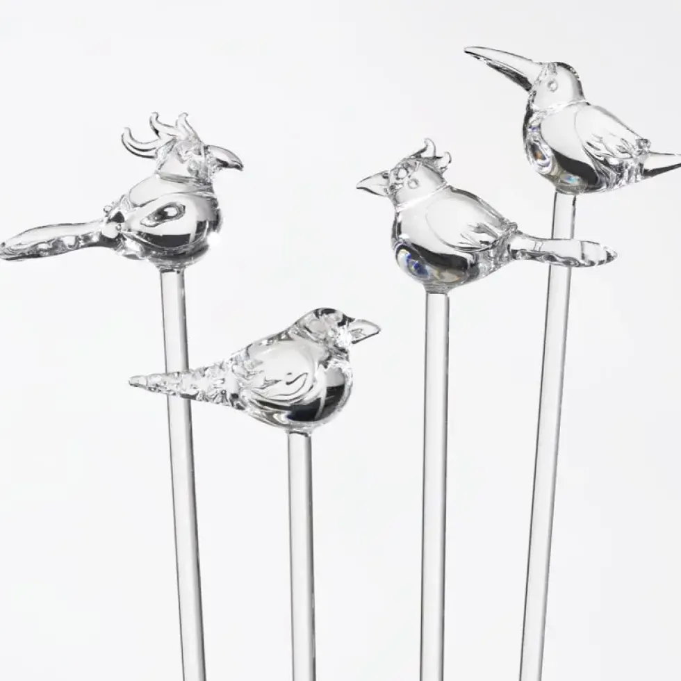 Cocktail Rührstab Vögli 2er Set Kaheku Höhe 30 cm