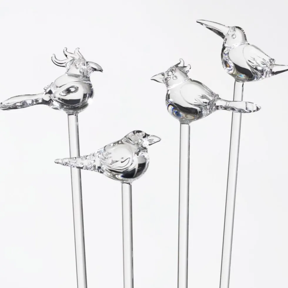Cocktail Rührstab Vögli 2er Set Kaheku Höhe 30 cm