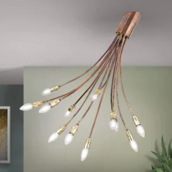 Deckenleuchte modern MODENA 12-flammig H 80 cm