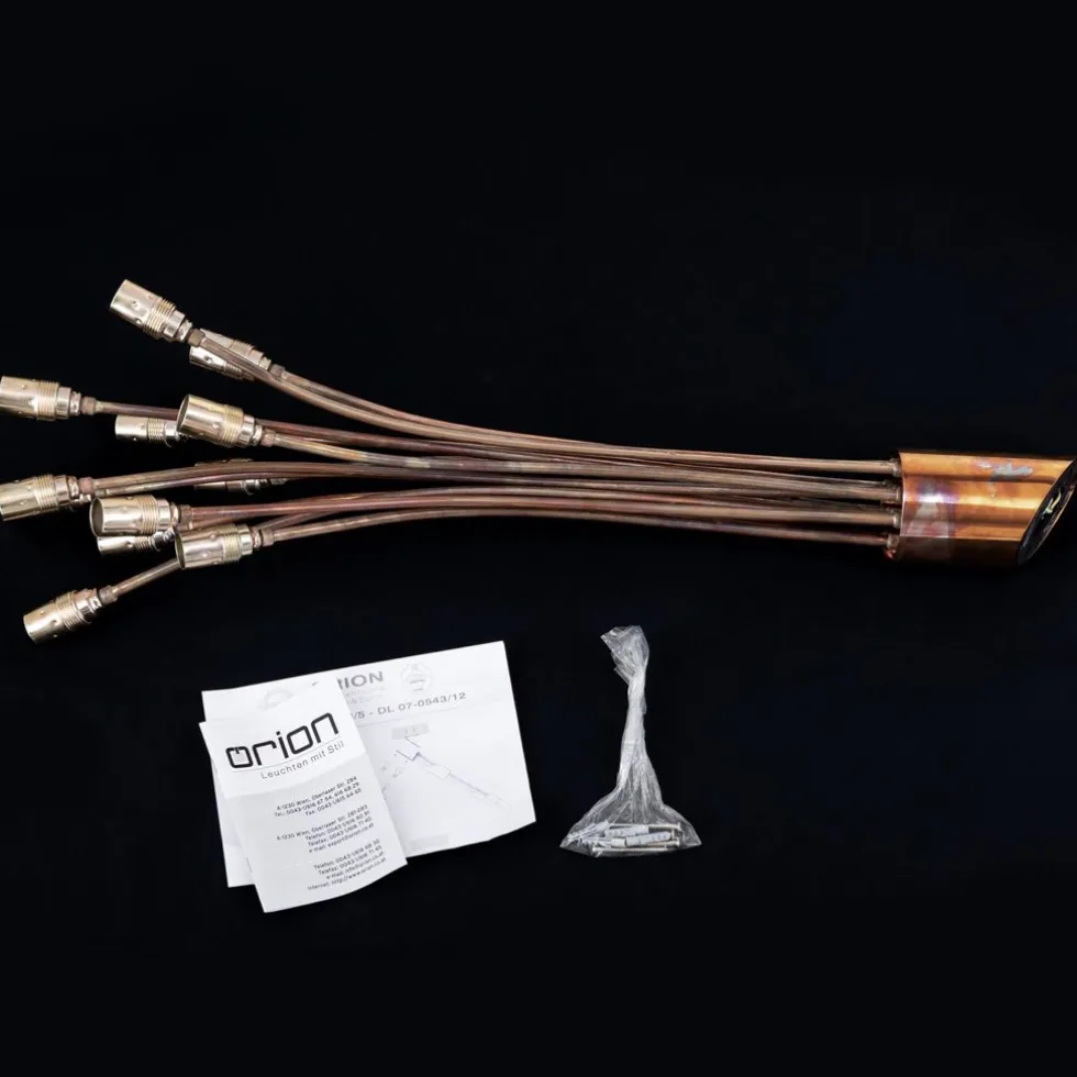 Deckenleuchte modern MODENA 12-flammig H 80 cm