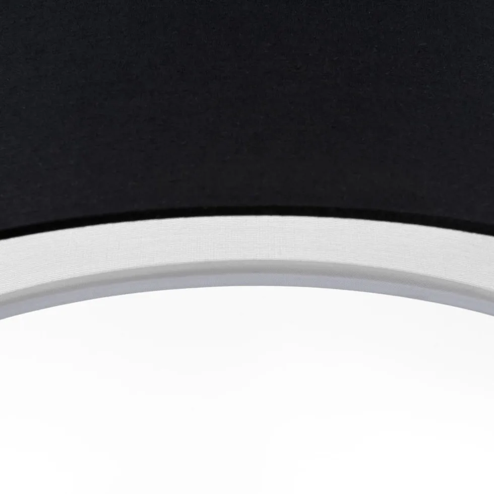 Deckenleuchte schwarz rund Mara 50 cm