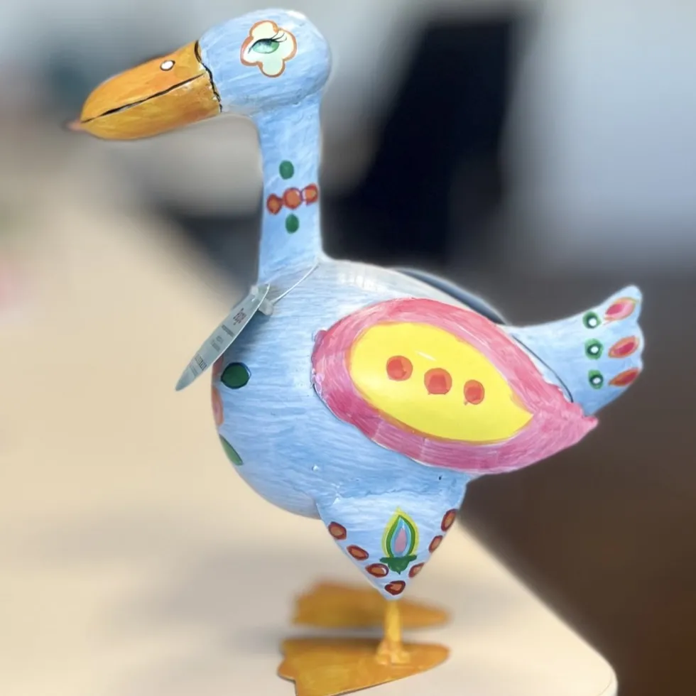 Deko Figur Ente Mexican Duck Pape Kunstgewerbe