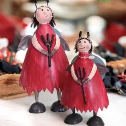 Deko Figuren Teufel 2er Set Pape Kunstgewerbe
