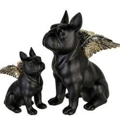 Dekofigur Flying Bulli schwarz