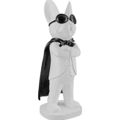 Dekofigur Hero Dog weiß Casablanca Höhe 33 cm