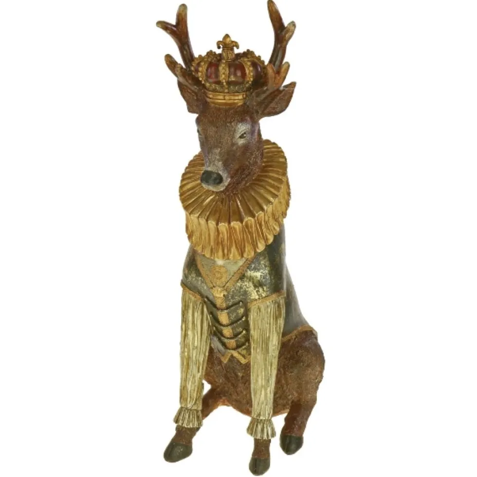 Dekofigur Hirsch Herzog Werner Voß Höhe 53 cm
