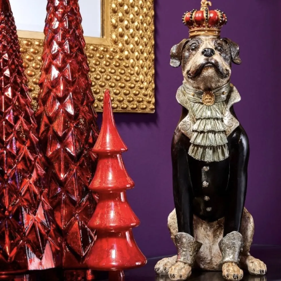 Dekofigur Kaiserhund Werner Voß Höhe 51 cm