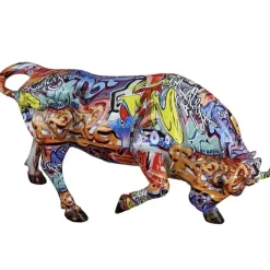 Dekofigur Stier Philo Street Art Breite 52 cm