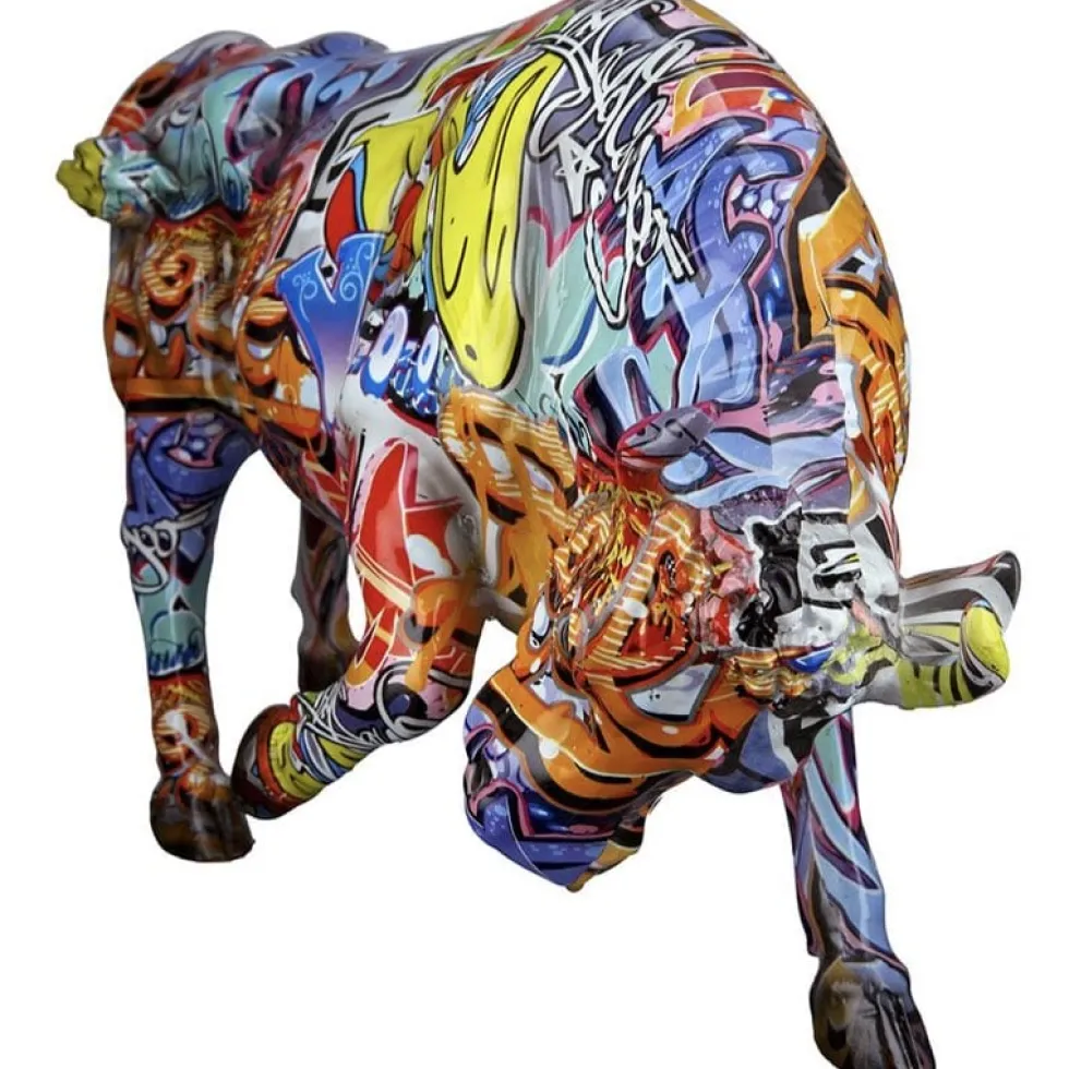 Dekofigur Stier Philo Street Art Breite 52 cm