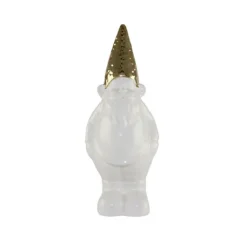 Deko-Figur Zwerg weiß gold Xora Kaheku