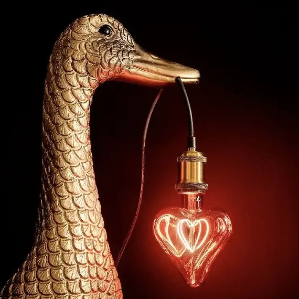 Deko Glühbirne HEART Werner Voss
