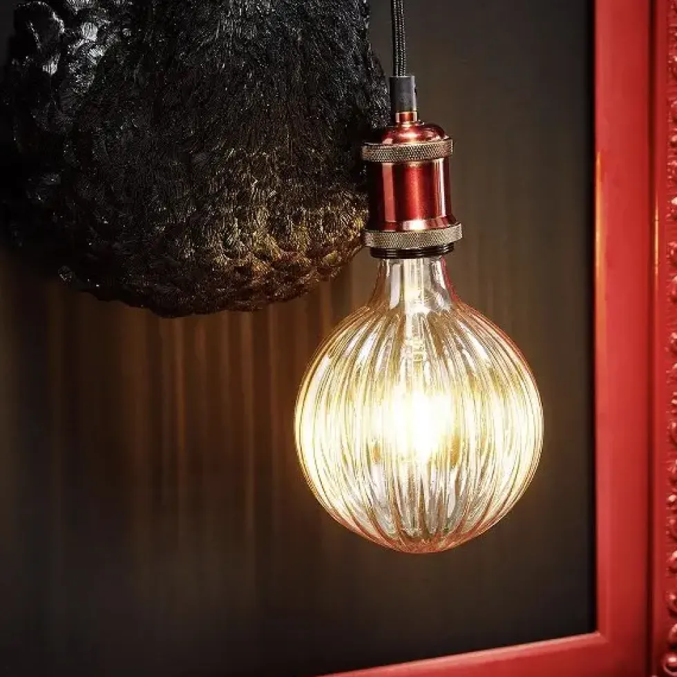 Deko Glühbirne STRIPE GLOBE Werner Voss