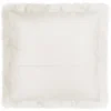 Dekokissen CASHMERE Magma weiß 40×40 cm Echtfell