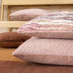 Dekokissen Magma ARIA mauve 40×40 cm