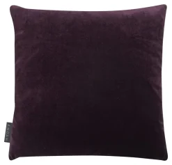 Dekokissen Magma MATRIX pflaume mit Federfüllung 40×40 cm