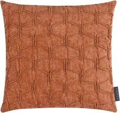 Dekokissen Magma MATRIX terracotta 40×40 cm