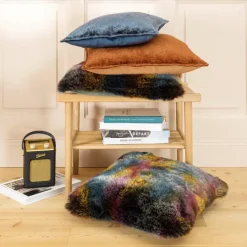 Dekokissen Magma MELLOW bunt mit Federfüllung 45×45