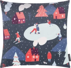 Dekokissen Magma SKATE Winterszene 50×50 cm