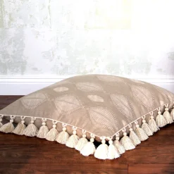 Dekokissen NOMAD BERBER mit Quastenborte 50×50 cm
