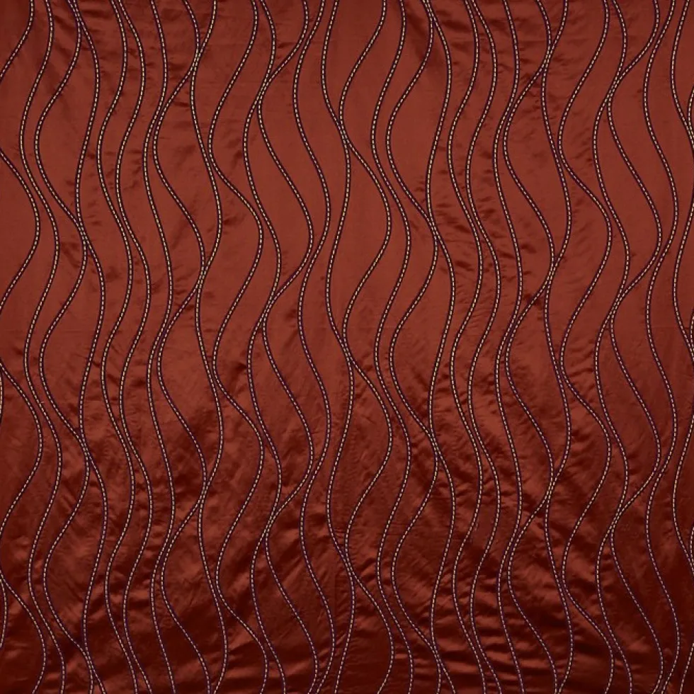 Dekokissen ORCHESTRA CRESCENDO mit Keder orange 50×50 cm