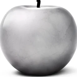 Deko-Objekt silber Apfel