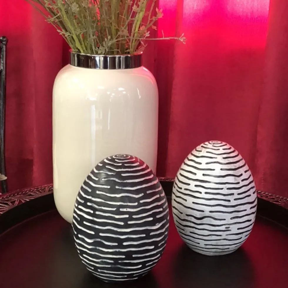 Deko Ostereier Verdu 2er Set Kaheku H 10 cm