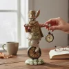 Deko Osterhase Eddie auf Einrad Clayre & Eef Höhe 33 cm