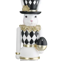Deko Osterhase FRANKIE mit Zylinder H 30 cm