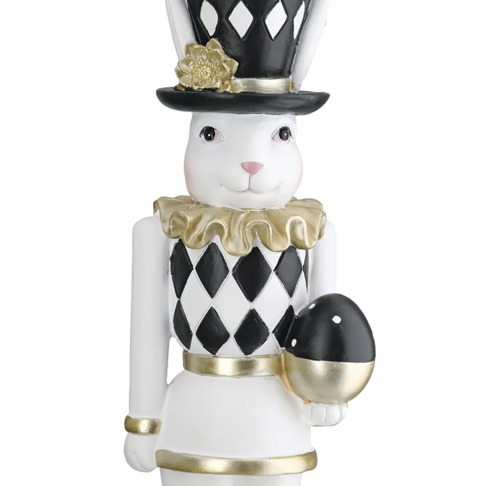 Deko Osterhase FRANKIE mit Zylinder H 30 cm