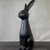 Deko Osterhase groß Cesano schwarz Kaheku Höhe 60 cm