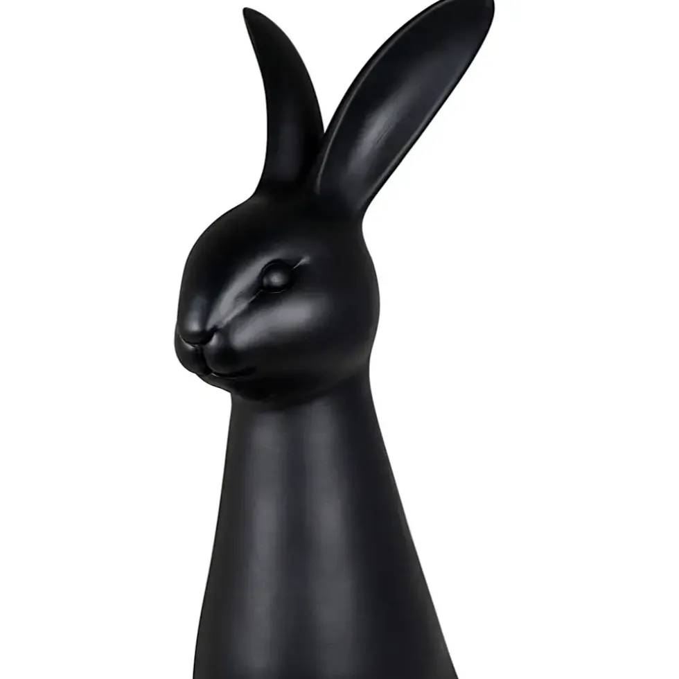 Deko Osterhase groß Cesano schwarz Kaheku Höhe 60 cm