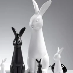 Deko Osterhase groß Cesano weiß Kaheku Höhe 60 cm