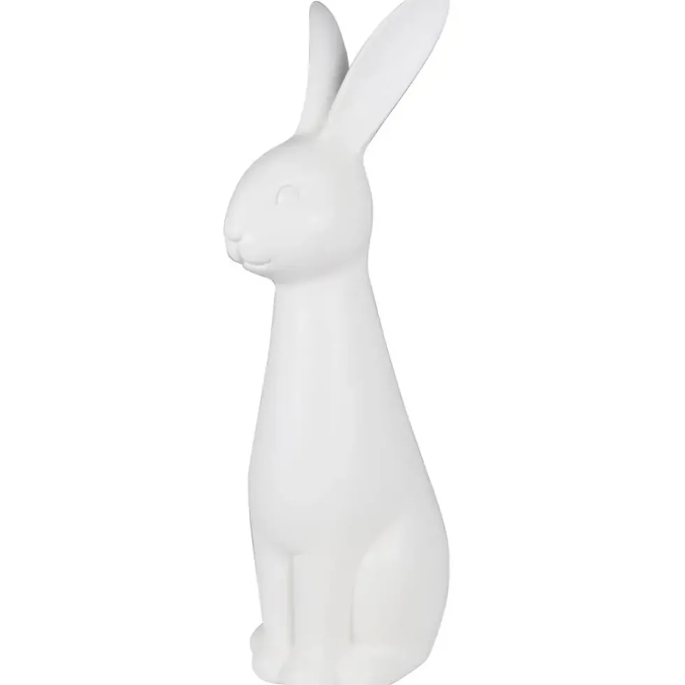 Deko Osterhase groß Cesano weiß Kaheku Höhe 60 cm