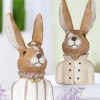 Deko Osterhase Hasenbüste Finn Höhe 19 cm