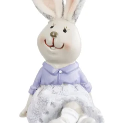 Deko Osterhasen 2er Set Liliane und Lilian H 12 cm