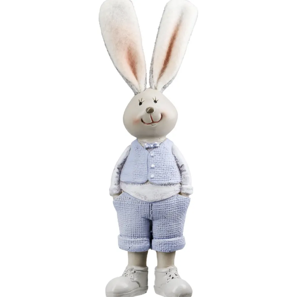 Deko Osterhasen 2er Set Lotte und Lothar H 21 cm