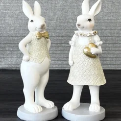 Deko Osterhasen Figuren Jamie und Sarah Clayre & Eef Höhe 20 cm
