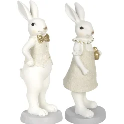 Deko Osterhasen Figuren Jamie und Sarah Clayre & Eef Höhe 20 cm