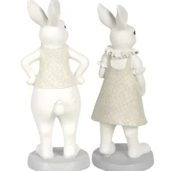 Deko Osterhasen Figuren Jamie und Sarah Clayre & Eef Höhe 20 cm