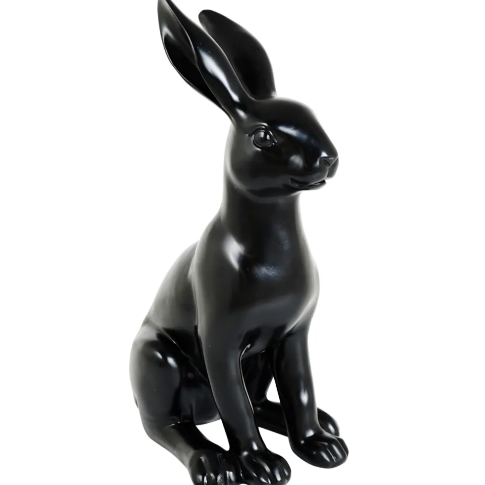 Deko Osterhase schwarz Casano Kaheku